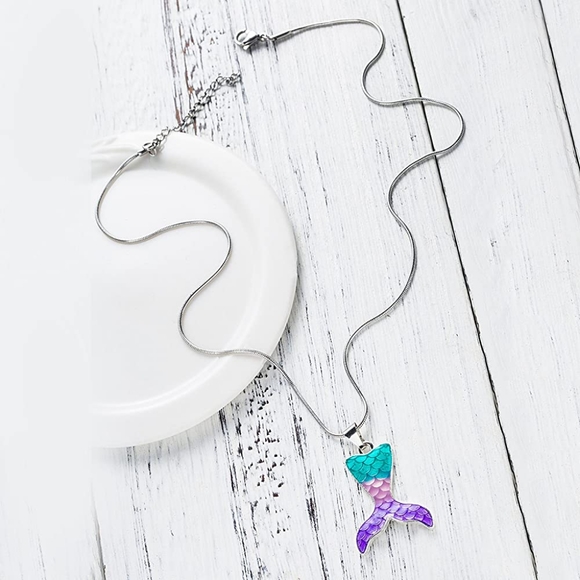 Other - New Mermaid Tail Pendant Necklace for Chil…